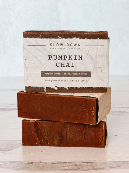 Pumpkin Chai Soap