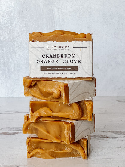 Cranberry Orange Clove Soap
