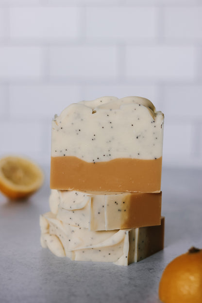 Lemon Poppy Soap