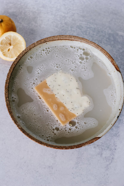 Lemon Poppy Soap